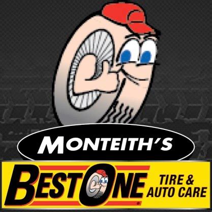 Monteith tire - Where to buy Firestone Tires near you. Cruise in to a Firestone dealer near you. Visit Monteith's Best-one Tire & Service Of Nappanee at 3000 W Market St, or call (574) 773-5566 to set up an appointment and let the experts help find the right tires for …